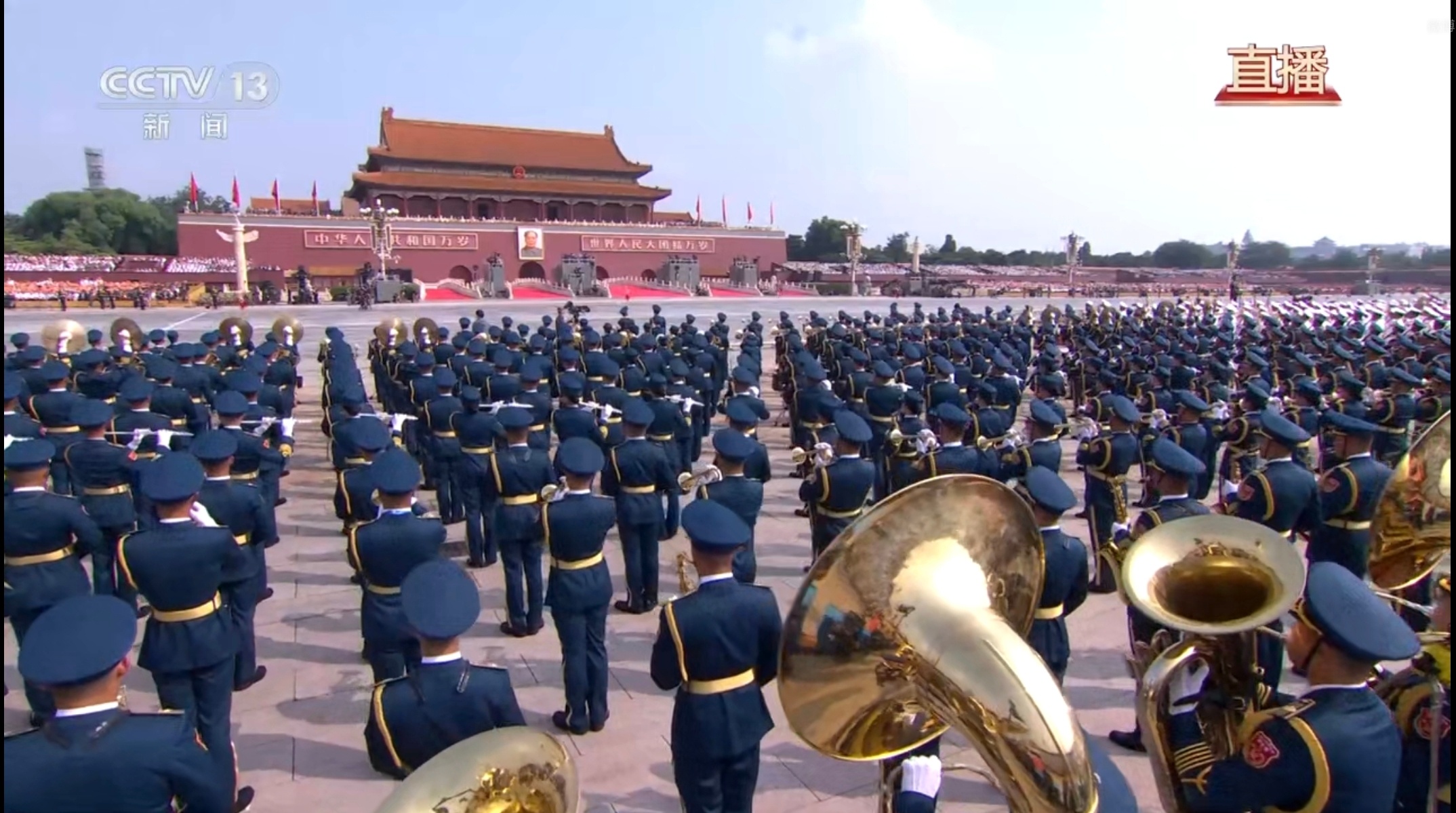 九三盛大阅兵 这场面看着太令人震撼了！羡慕在现场的朋友[捂嘴哭] 阅兵直播 ​​