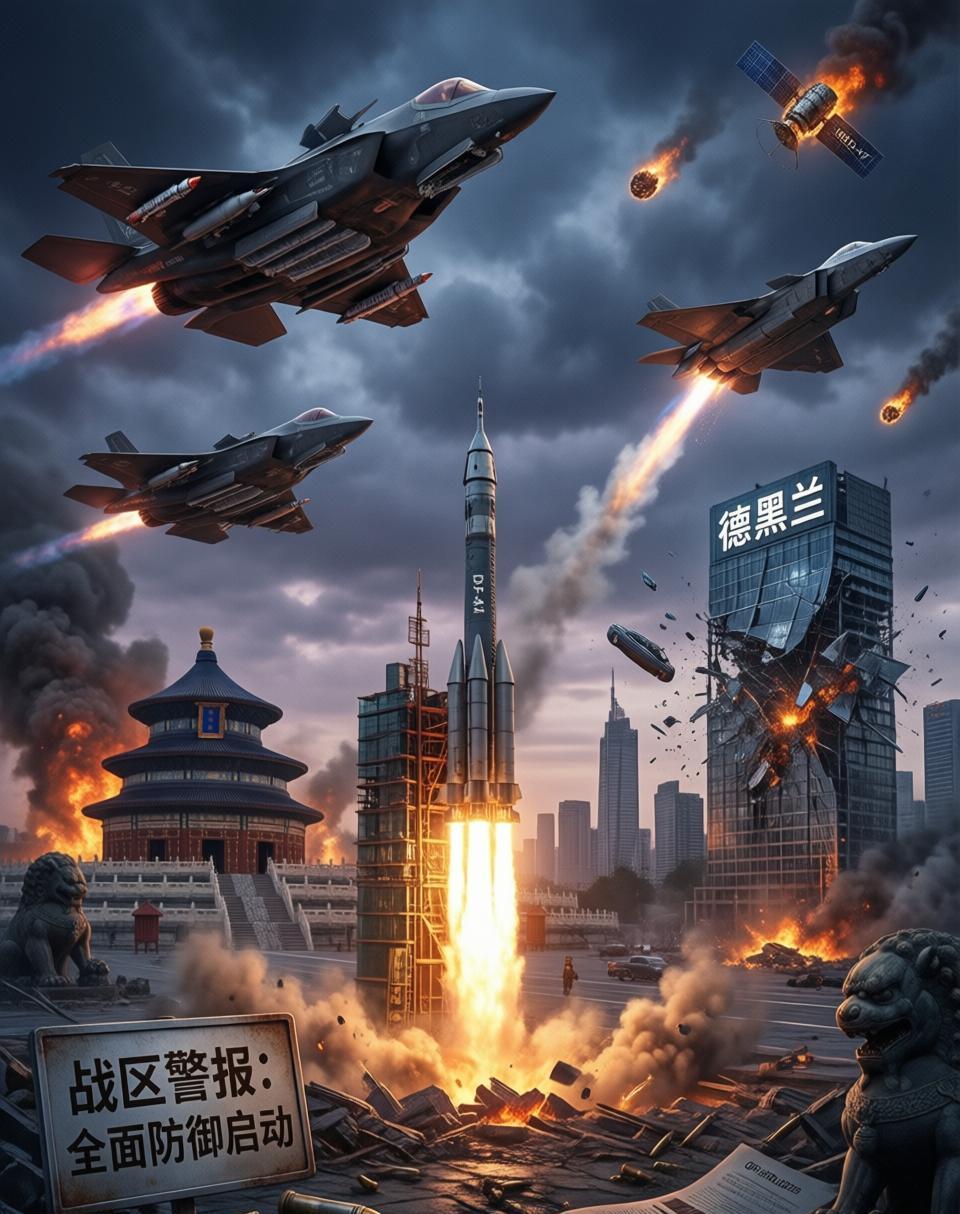 战鼓擂响！美以突然对伊朗动手，压箱底的导弹库倾巢而出，中东这把火彻底烧起来了。