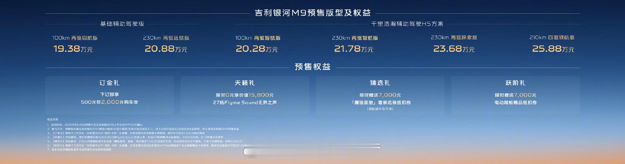 人民的M9来了 吉利银河M9的核心竞争力，在于它几乎满足了家庭用户对一台“大SU