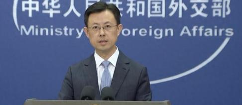 9月1日，北京，外交部例行记者会。彭博社记者问郭嘉昆：新西兰外长彼得斯暗示中国干