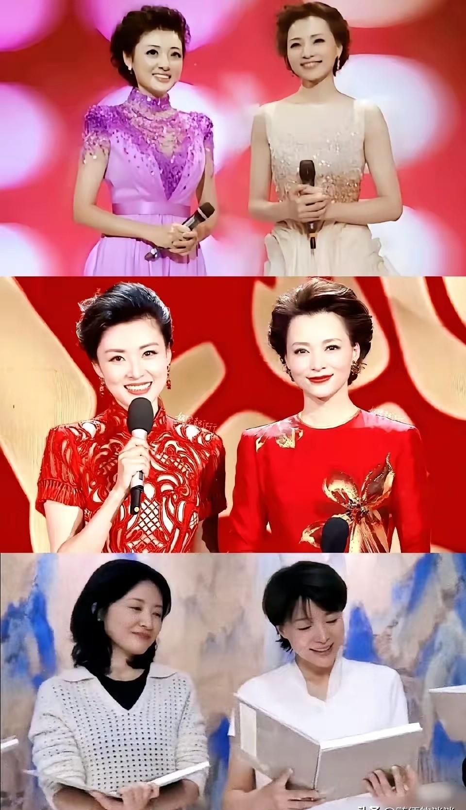 第一次听到春晚开场音乐时，董卿的心脏快从嗓子眼里蹦出来。
2005年，她身边站着