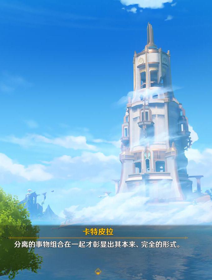是不是看到了这张藏宝图，才导致枫丹格式塔沉入海底的！#原神##游戏##二次元#