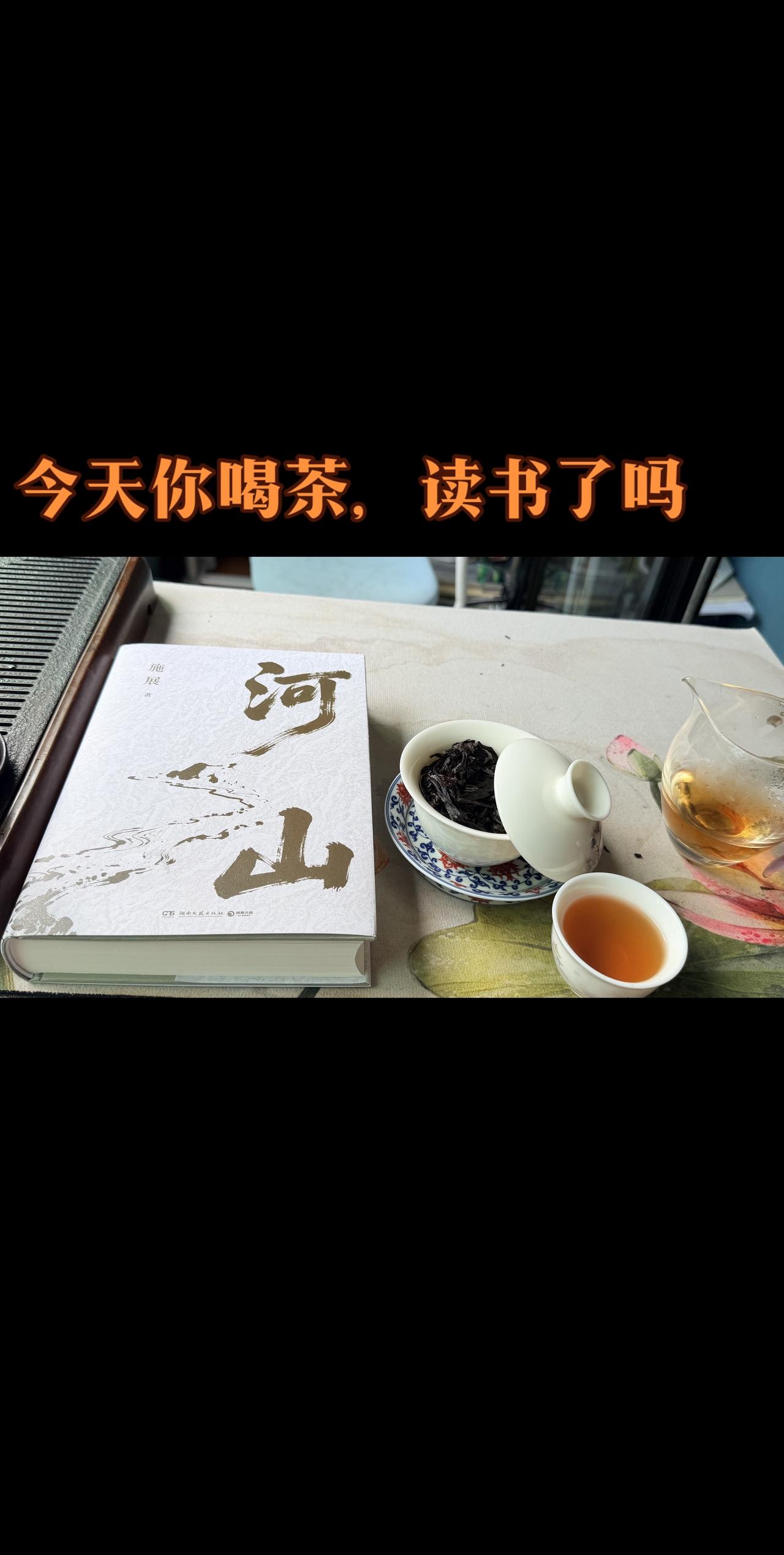每日一茶 武夷岩茶 读书分享 河山