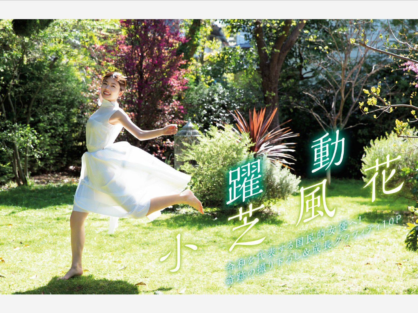 日娱新闻  小芝风花  小芝风花 杂志《週刊FLASH 》 2019年 5月21