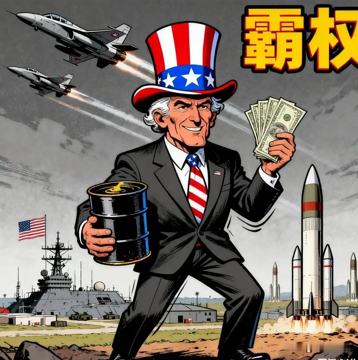 美国冒天下之大不韪，为所欲为，公然绑架和刺杀主权国家领袖

美国长期奉行霸权主义