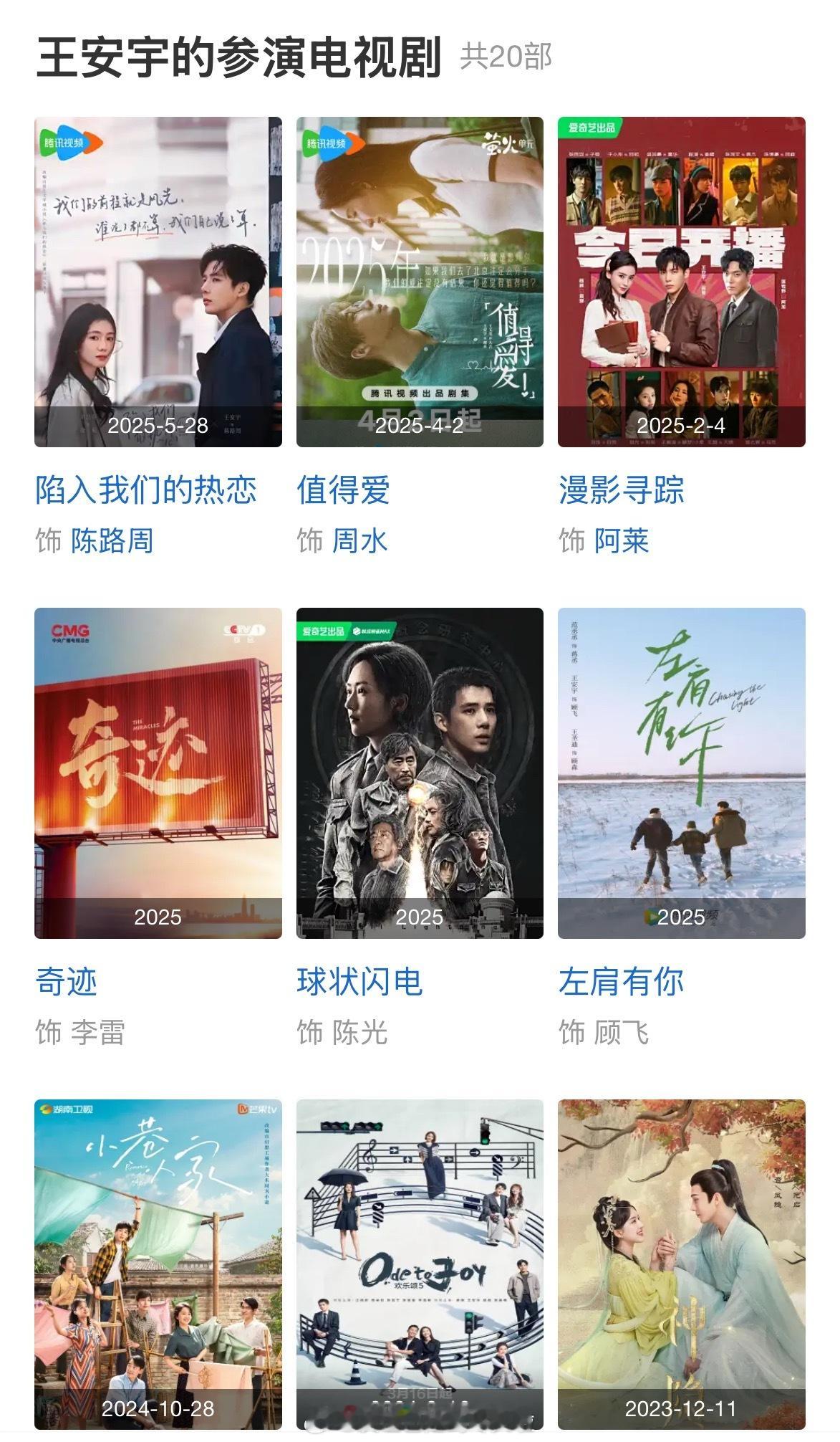 王安宇和章若楠的电视剧实绩，谁在《你那儿几点》里一番比较合理？ 