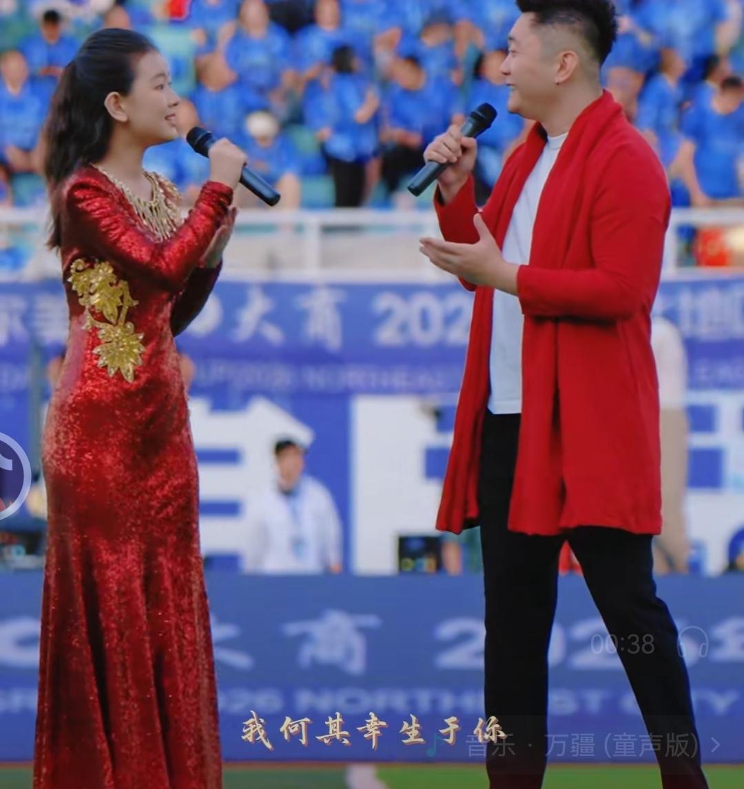 白珺安小歌手，有了新的搭档了！看看有什么感觉？
    白珺安出道，是和阿古达木