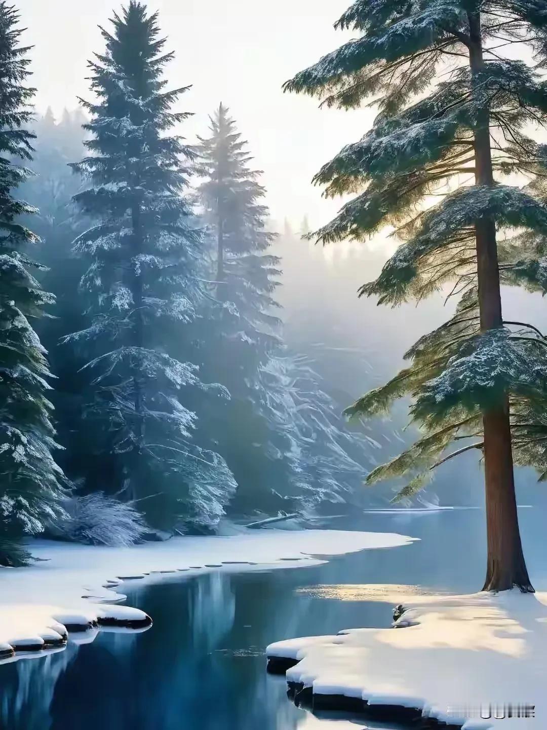 上联:莫道秋枫馋水韵
下联:且看冬雪醉山魂
横批:四时皆画