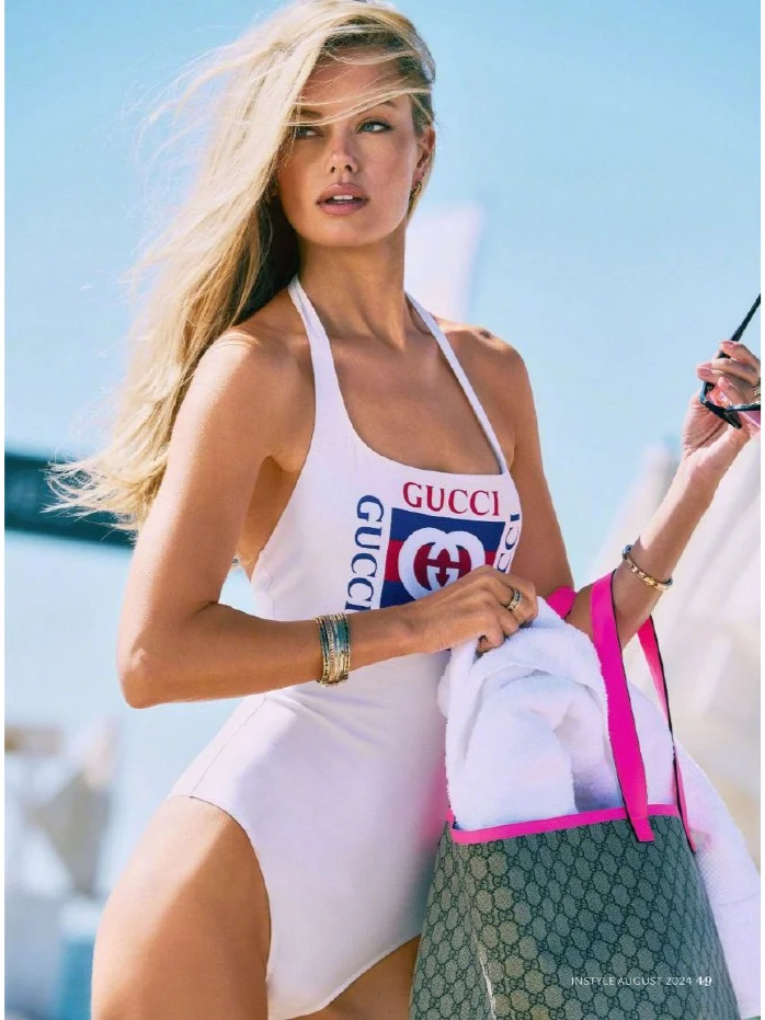 超模Frida Aasen ｜InStyle Germany August