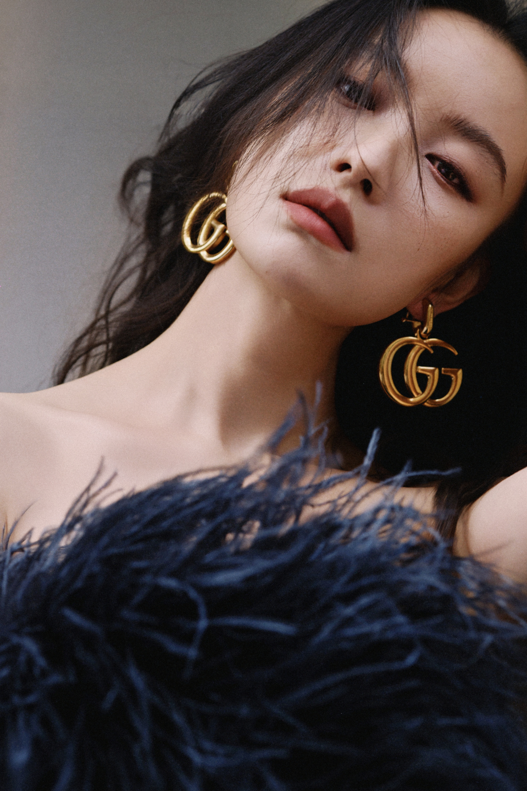 倪妮，GUCCI，米兰时装周 ​​​