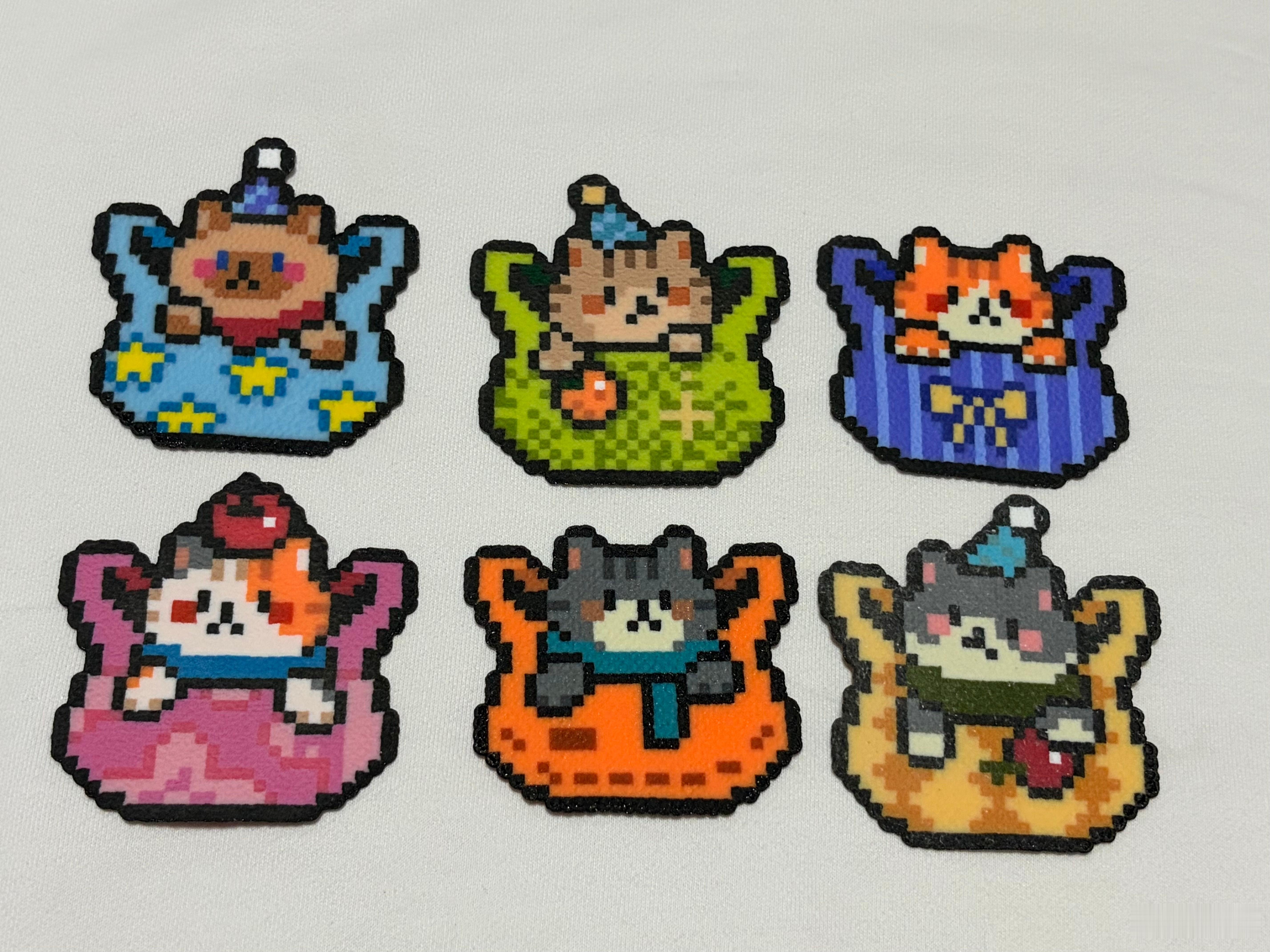 一代人有一代人的十字绣✨我宣布，拼豆才是最好的解压神器！把零散的小豆子，一点点拼