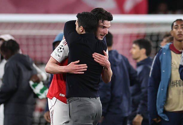 阿森纳0比0葡萄牙体育 阿尔特塔：“赖斯昨天筋疲力尽，他今天根本没有机会上场，但