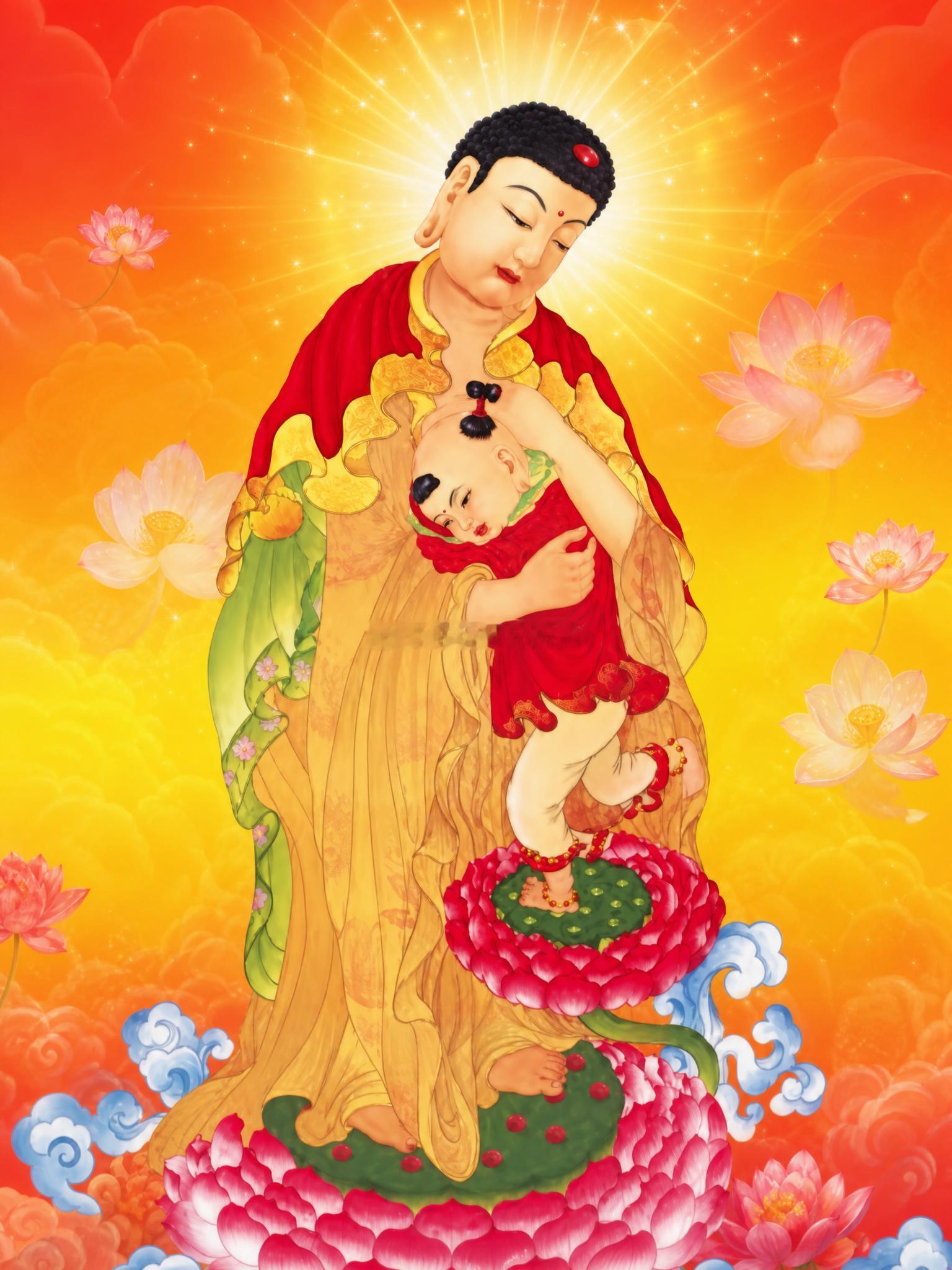睡前不忘顶礼佛菩萨，昼夜吉祥，运势亨通，明天醒来定是一个吉祥的缘起 