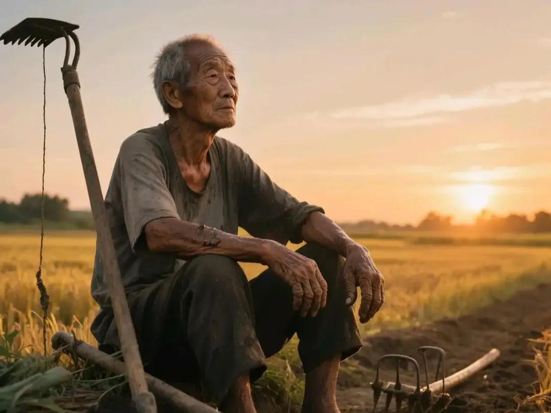 我的爷爷是一位朴实的农民，一辈子扎根故土。早年家境清贫，他靠着勤恳劳作撑起整个家