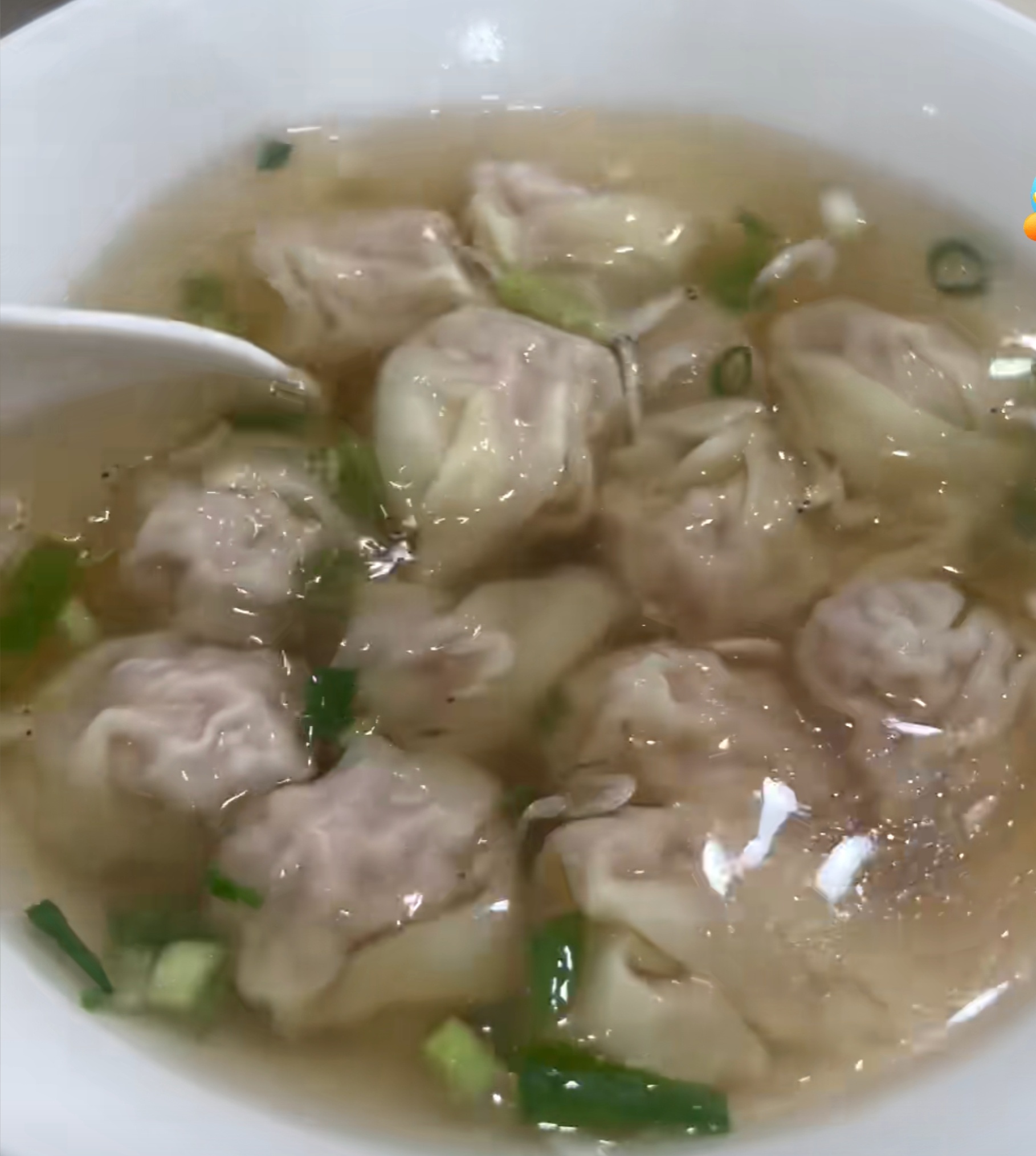 小混沌好吃😋走了那么远还是值得的 