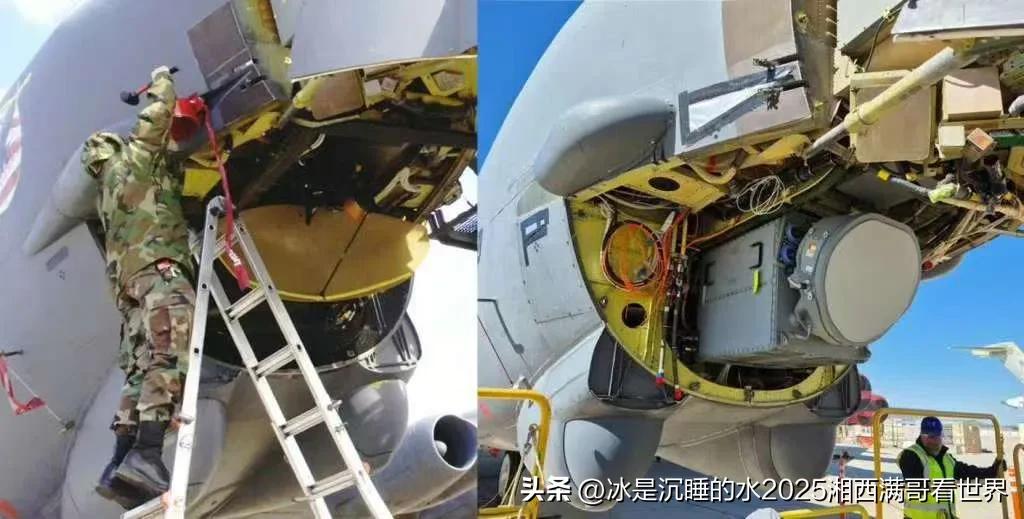 “老黄瓜刷绿漆，装嫩。”美帝的服役超过50年的B-52“同温层堡垒”喷气式战略轰