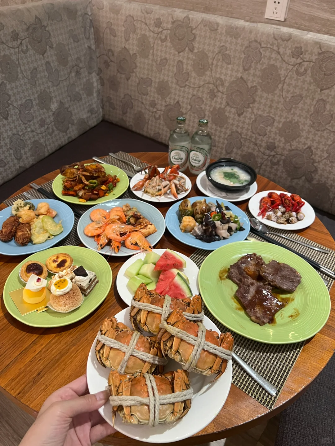 在漳州这里！！！大闸蟹居然无限畅吃‼️