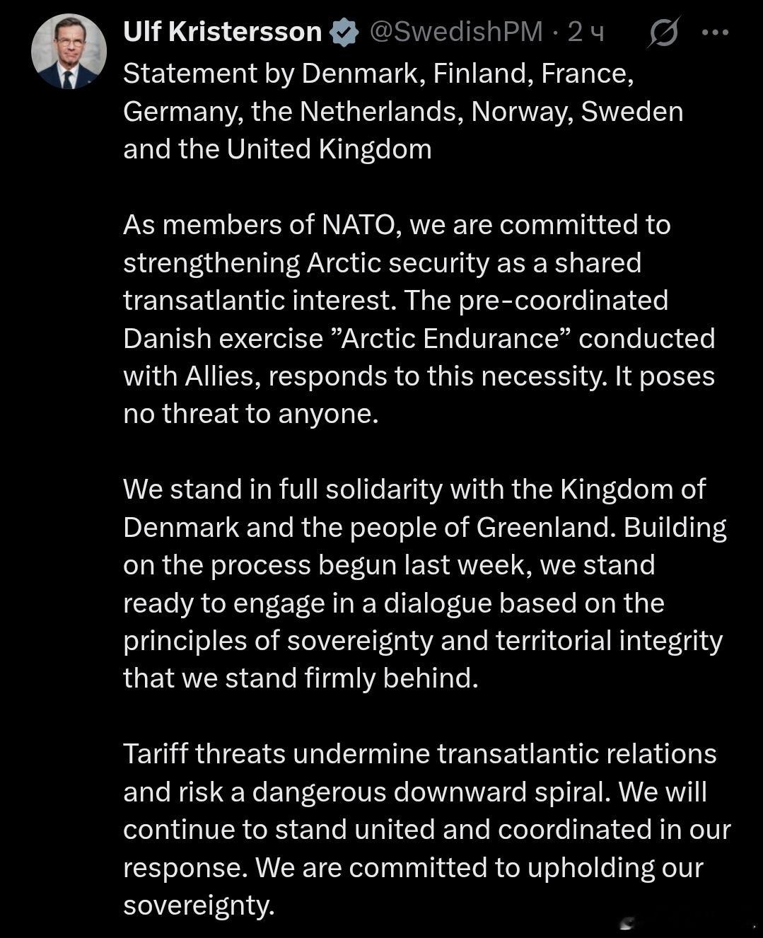 意大利防长嘲讽欧洲各国派兵格陵兰岛 格陵兰虚拟防御集团军---丹麦、芬兰、法国、