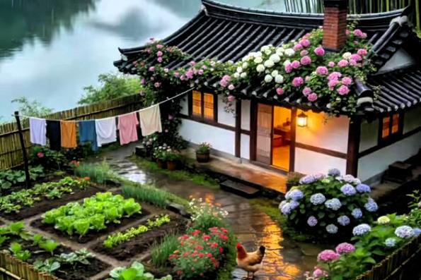 正如我时常宽慰自己的，
幸福从来没有统一的衡量标准。
你瞧，
老胡早年在县毛巾厂