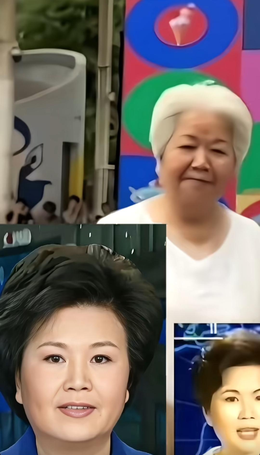 白发如雪映，笑语传千载。她的声音很亲切。几代人的回忆。你还认识她吗？