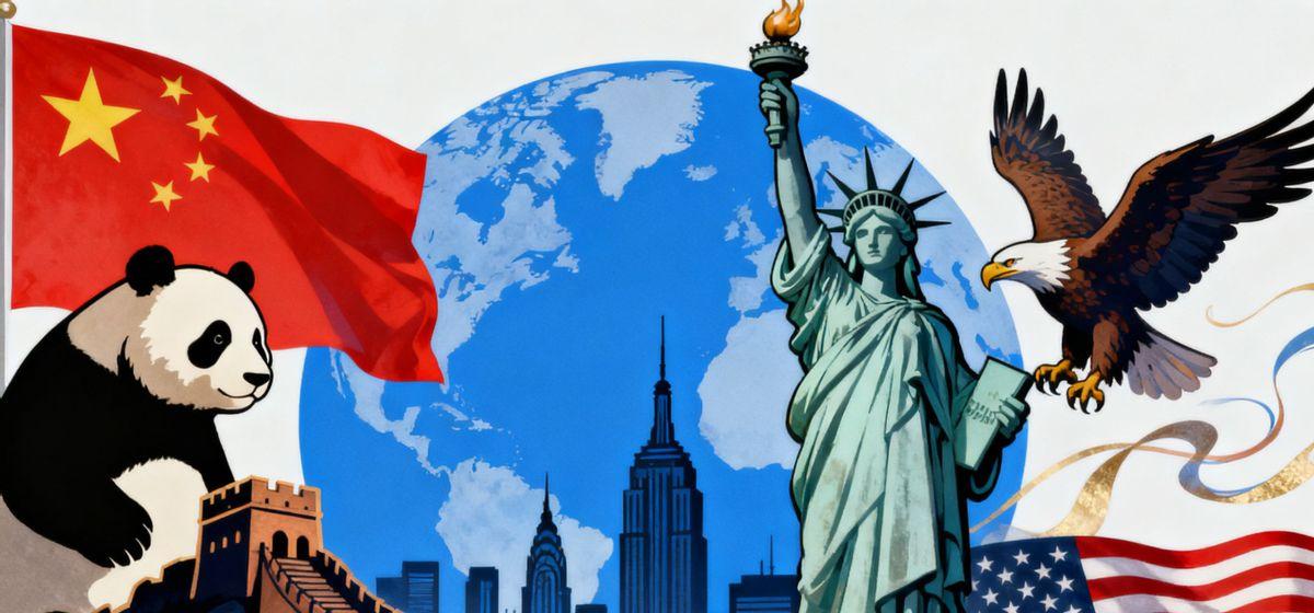 今天看到一则国外新闻，说中美在韩国釜山顺利举行了会谈，达成了不少重要共识，这事全