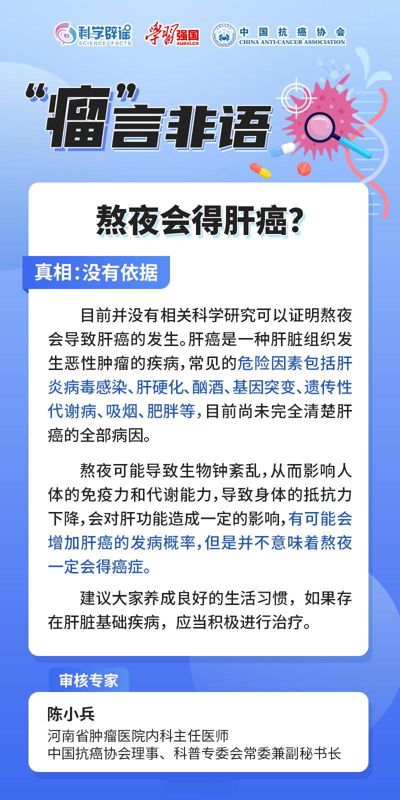 #瘤言蜚语# #向肿瘤说拜拜# 为进一步打击网络谣言，营造清朗网络空间，即日起，