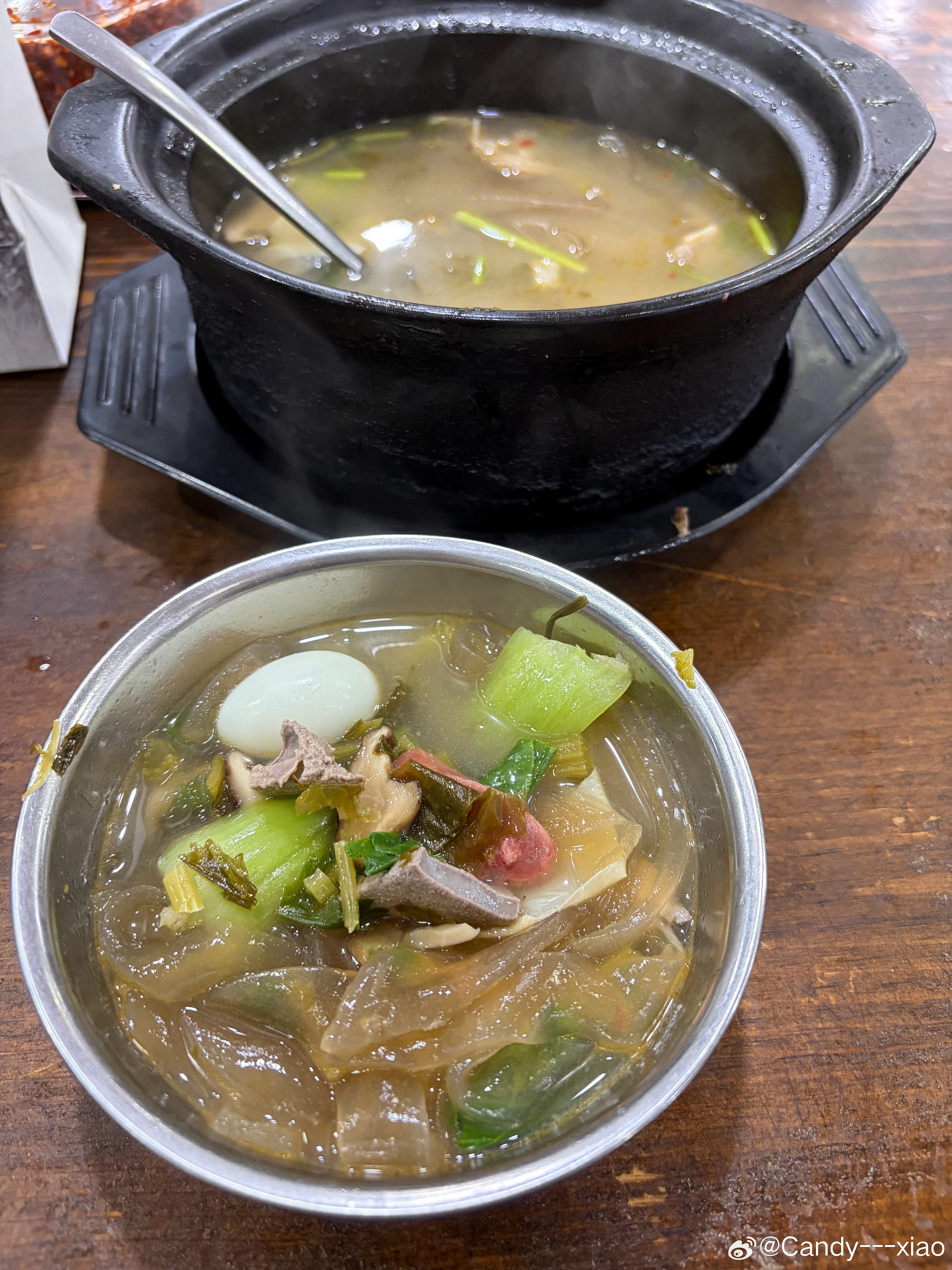 久违的双珠砂锅，上次来好像是两年前 