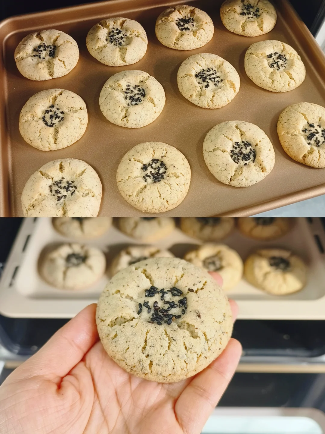 锁死这个配方🔥酥到掉渣的伯爵红茶桃酥