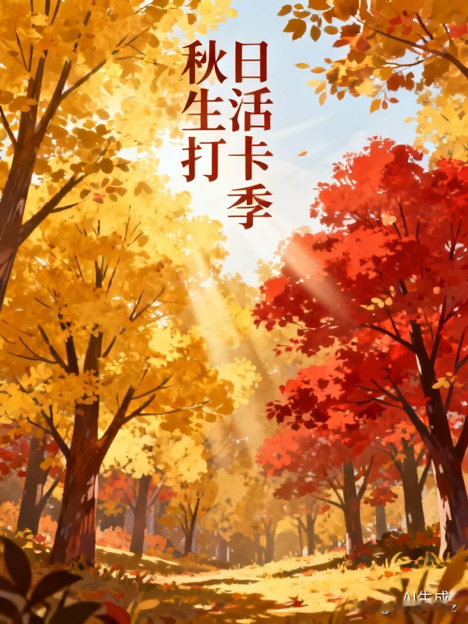 午后，阳光不再像夏日那般炽热，而是变得格外温柔。找一处安静的公园，坐在长椅上，读