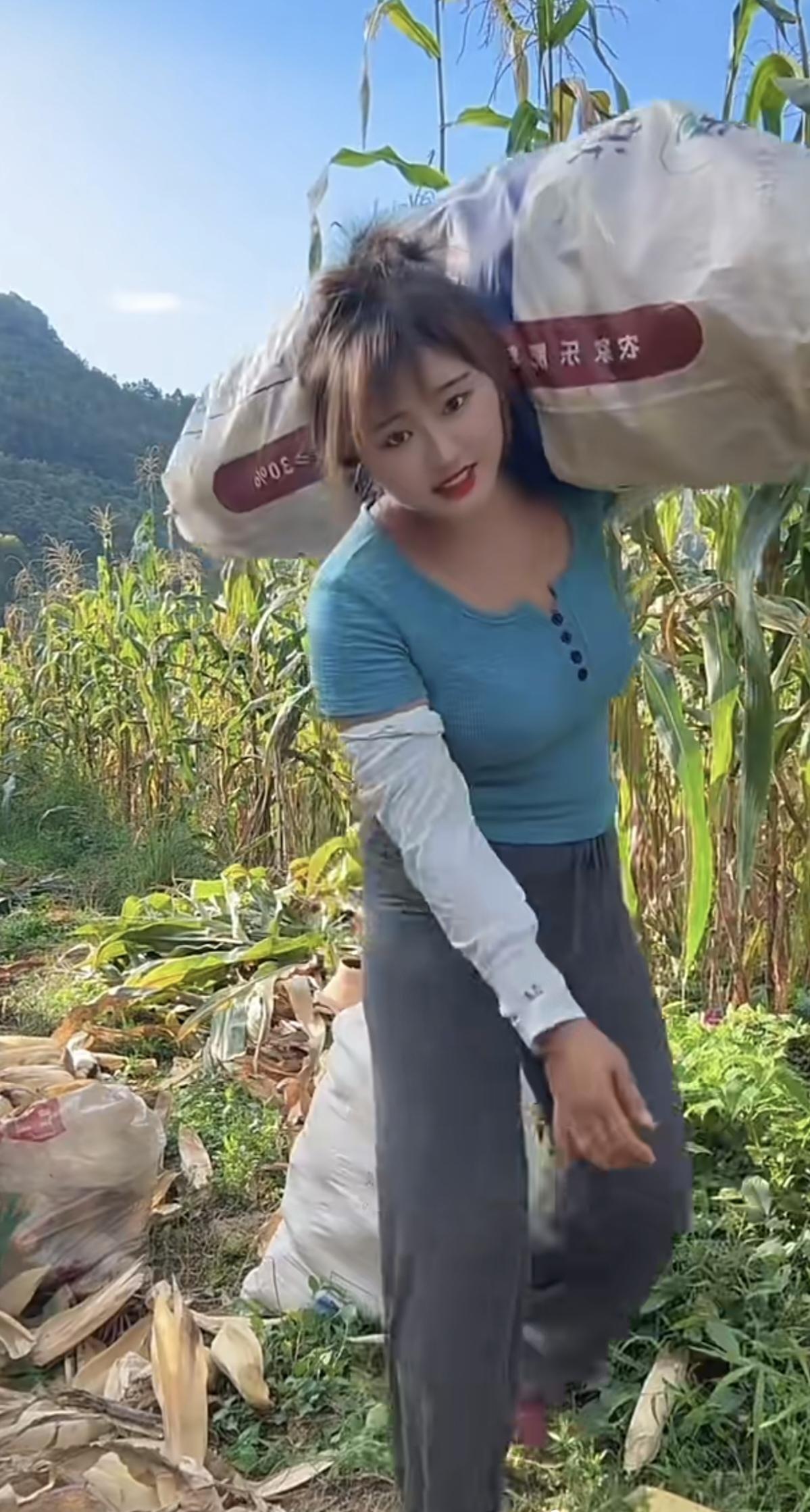 下地就是一身汗，
每天都有农活干。
要说不累是假话，
…………………………
请你