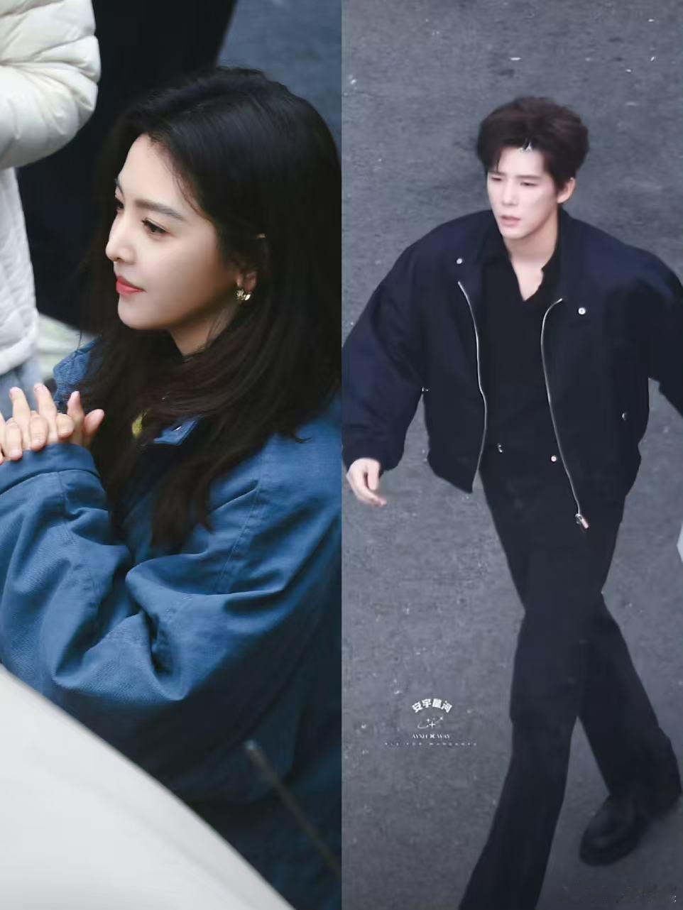 章若楠王安宇新剧开机了章若楠王安宇路透章若楠王安宇新剧造型，好看，