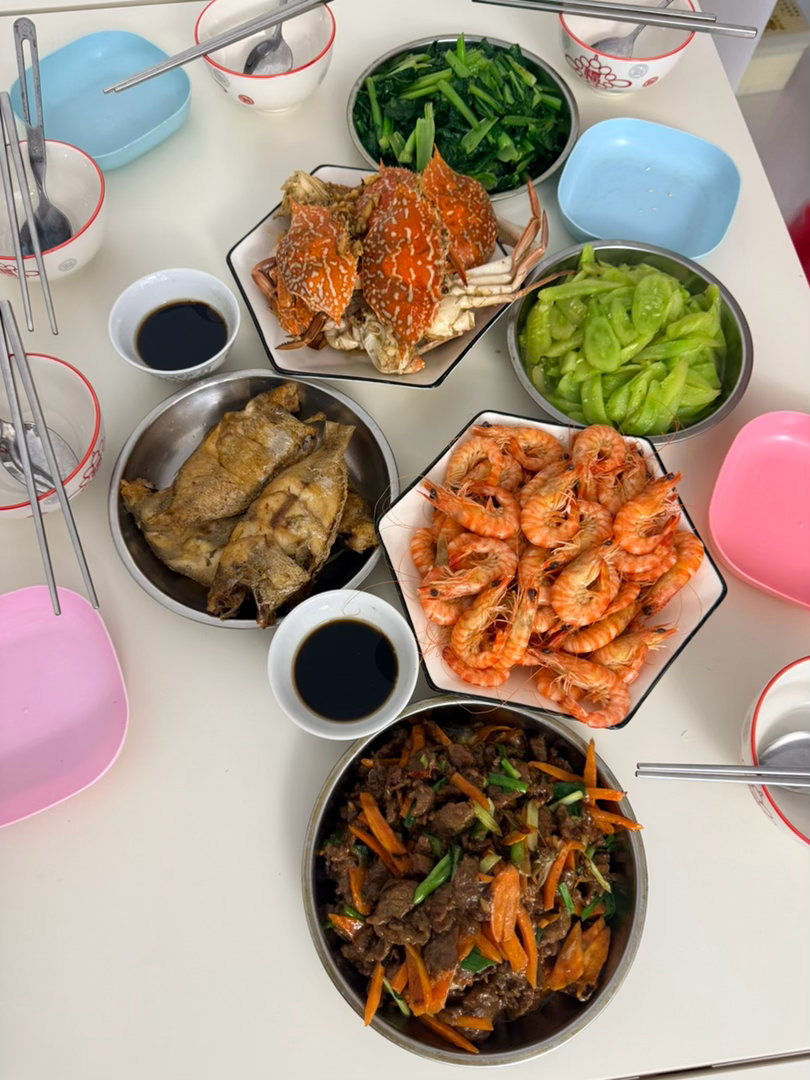 继续在爹妈家蹭饭