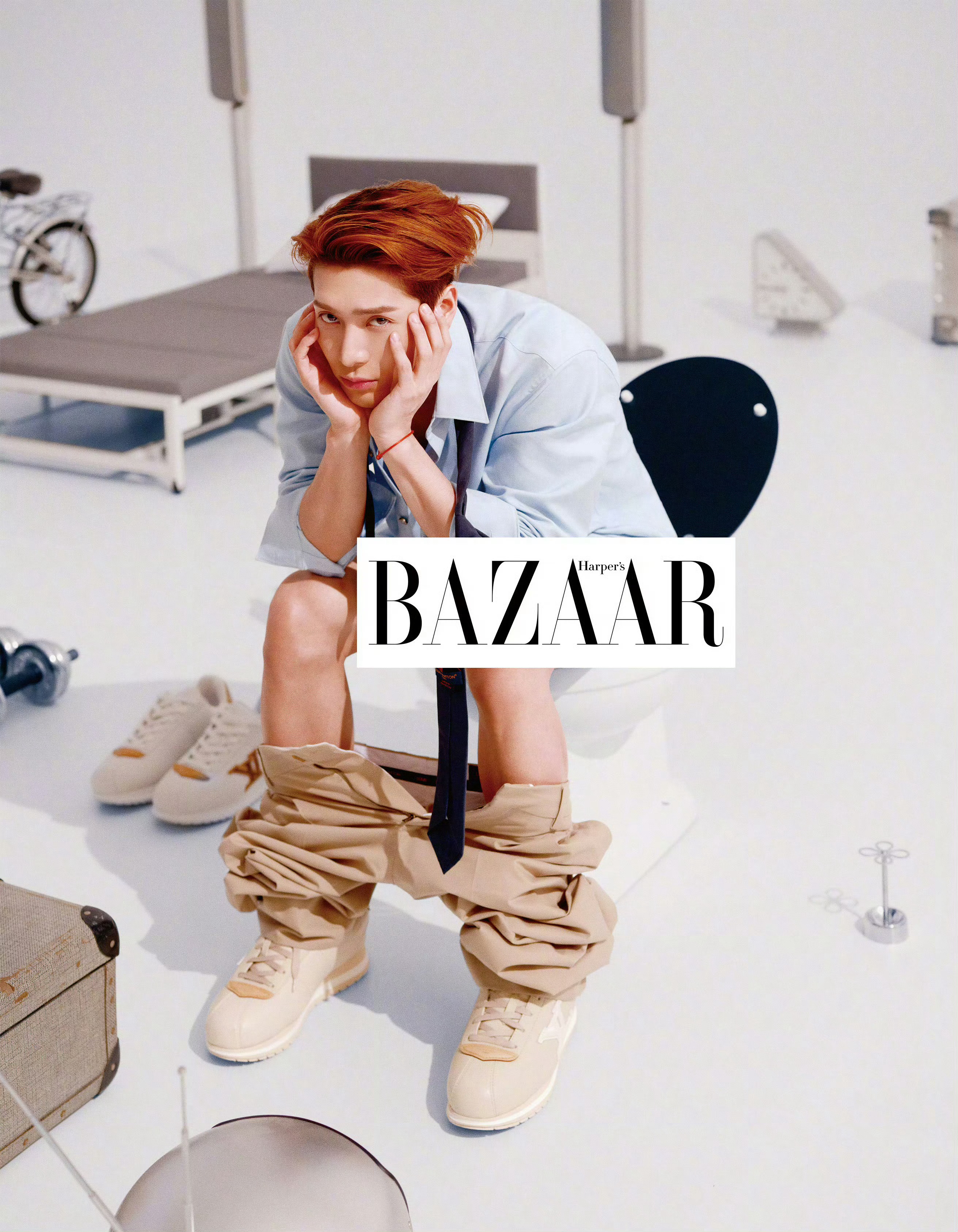 王嘉尔 × 时尚芭莎Harper's Bazaar July 2026王嘉尔芭莎
