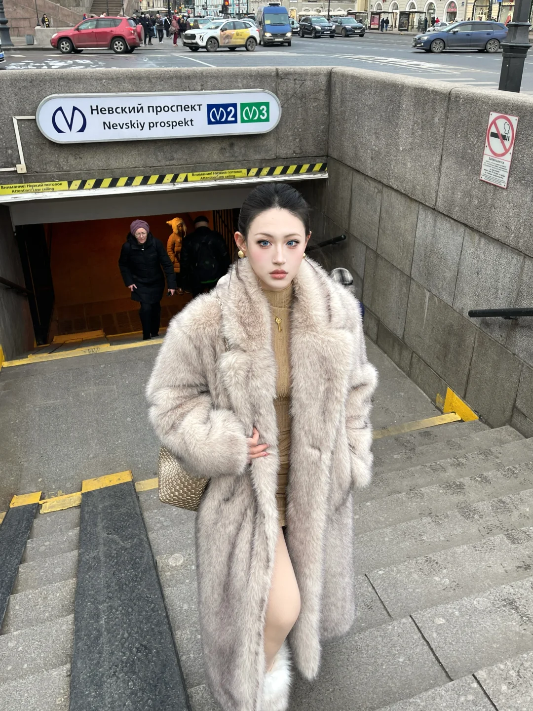 梦中皮草ootd/毛绒穿出街