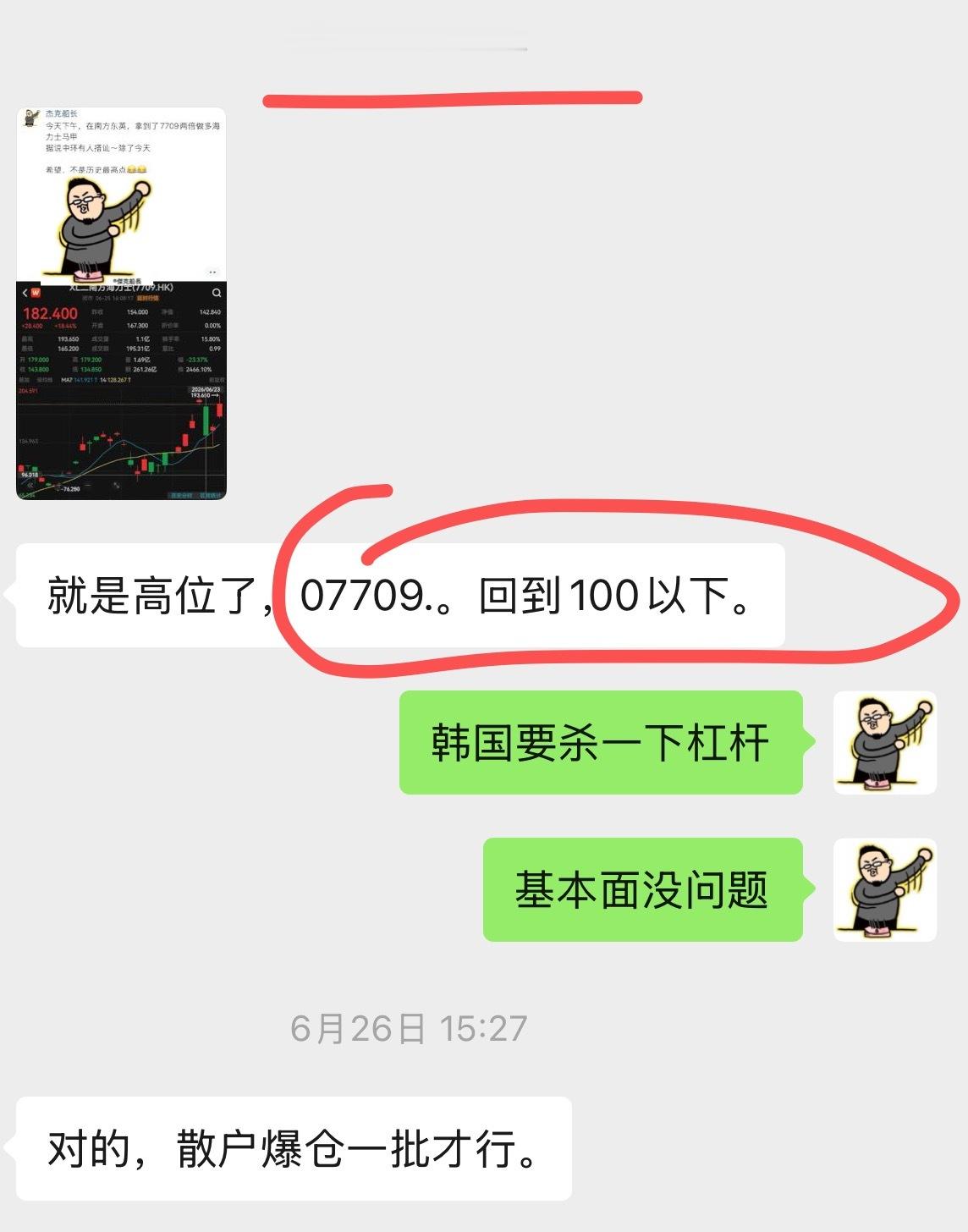 拿到7709马甲至今，腰斩了😅杀杠杆，跌到100以下正常…散户，不爆仓，不可能