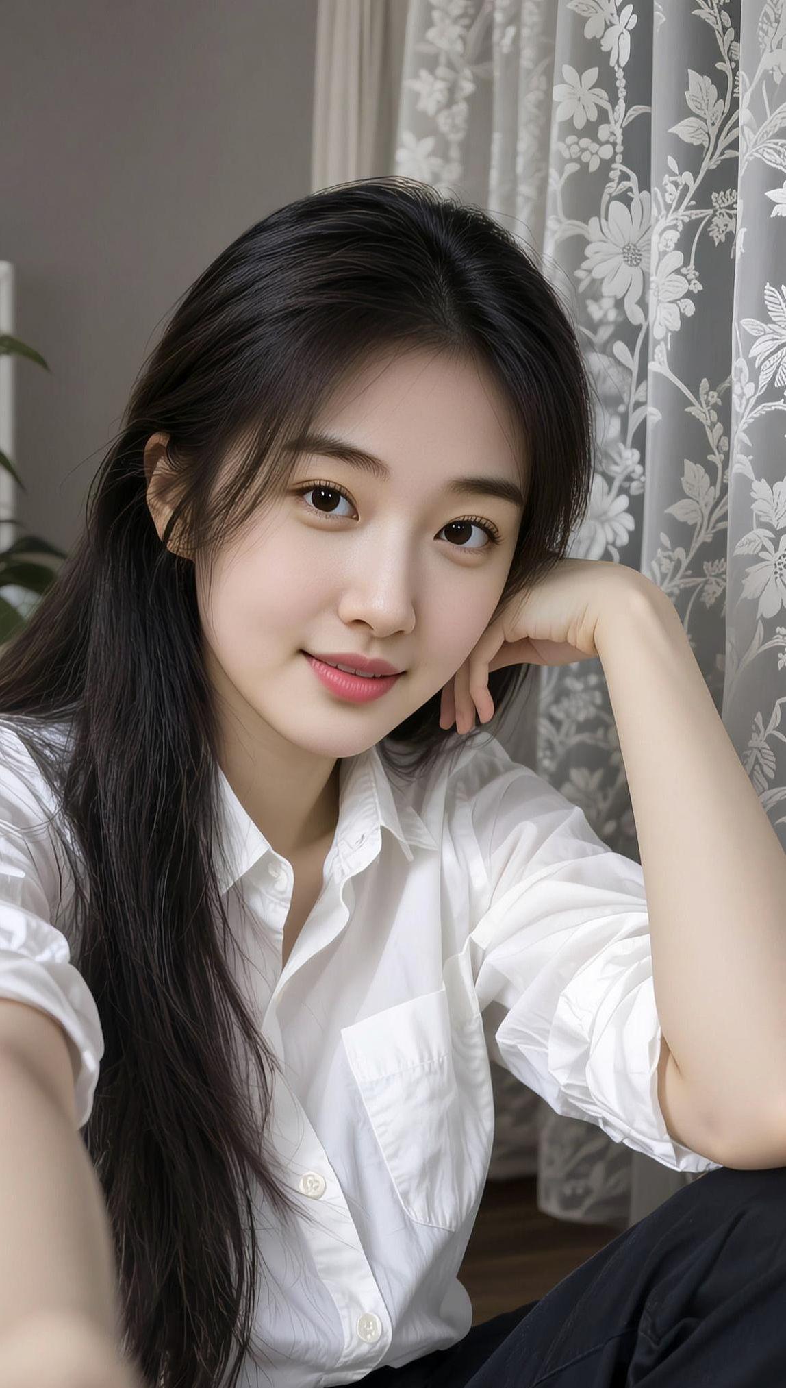 AI居家低饱和自拍 抖音ai创作