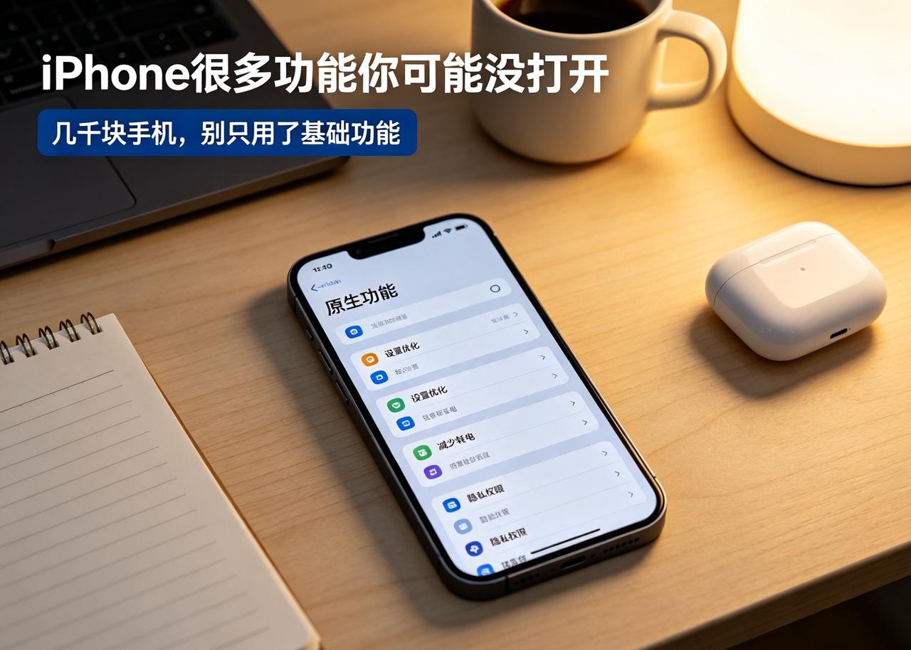 iPhone17原生超多便捷功能，从没打开过，几千块手机就用了个皮毛

很多人拿