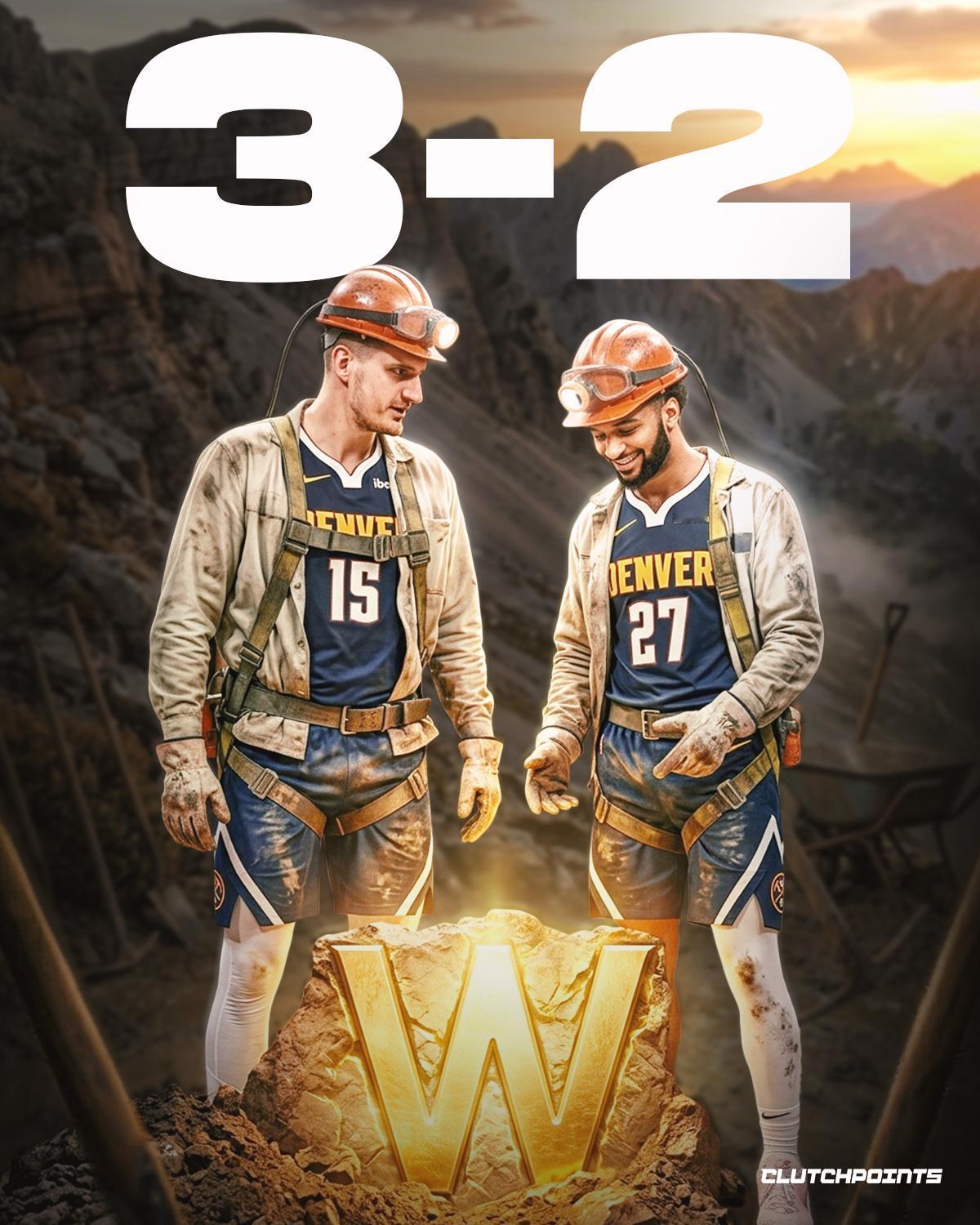 约基奇季后赛生涯第20次三双，仅次于詹姆斯（26）历史第二，常规赛+季后赛总三双