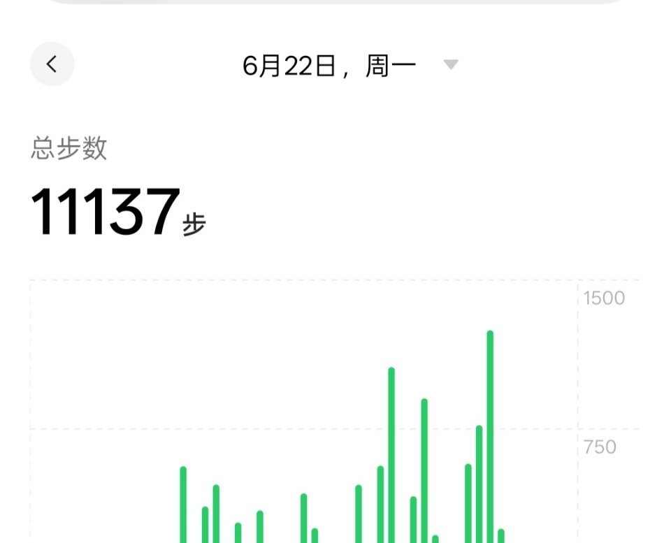 晚安10今天步数达标，过万啦