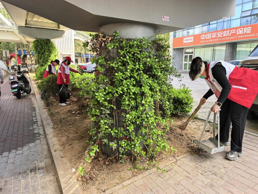 秦庄社区推出“捡跑+”微提升行动