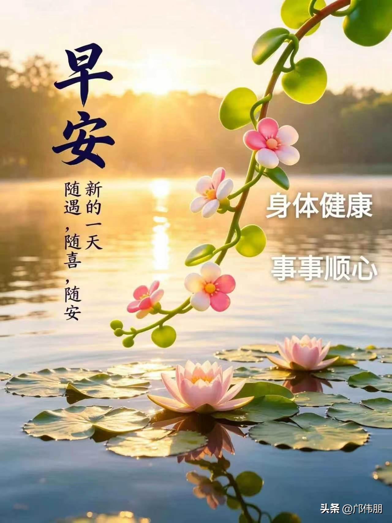 分享心语

清晨推开窗，一缕风轻轻掠过耳畔，像远方朋友的问候。我忽然想起那些散落