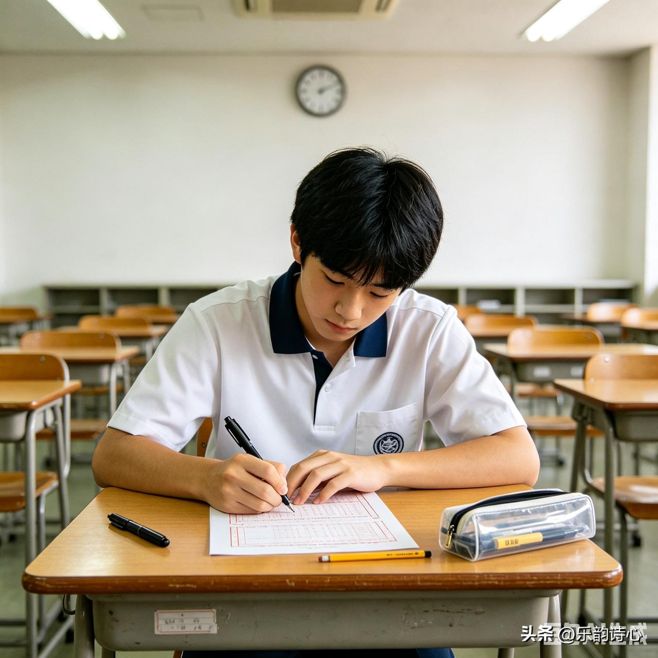 《赞宁城高考学子》乐韵诗心原创诗词:
莘莘学子沐朝阳，
雨露杏坛娇蕊藏。
十载寒