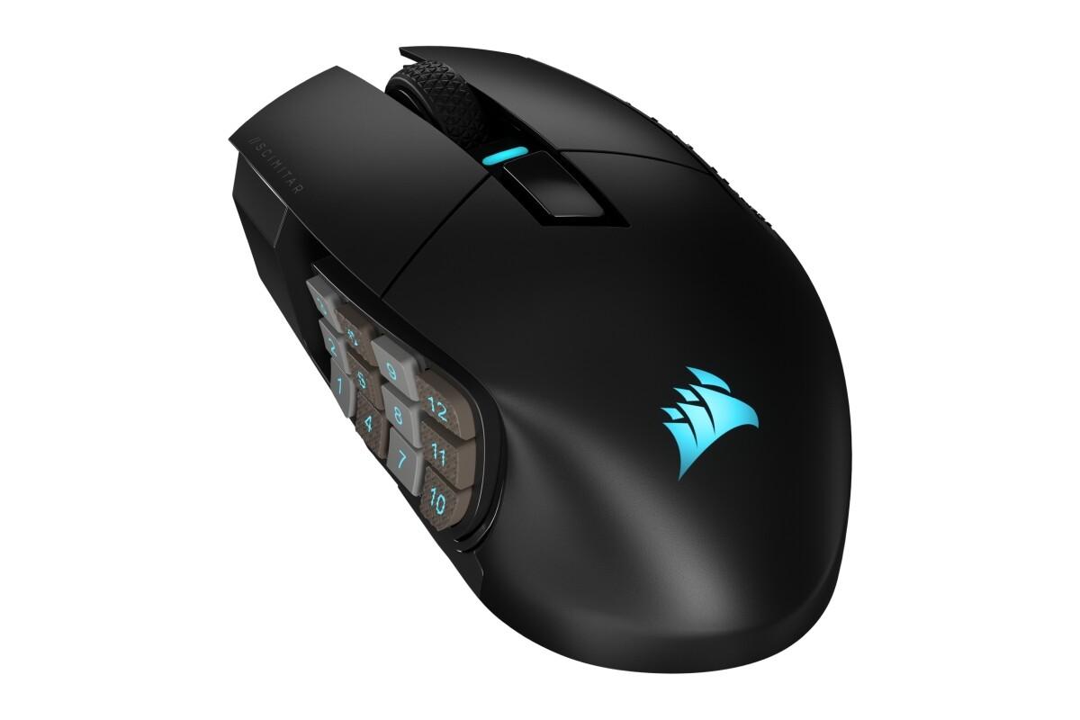 【美商海盗船发布新款SCIMITAR ELITE无线鼠标】近日，美商海盗船宣布推