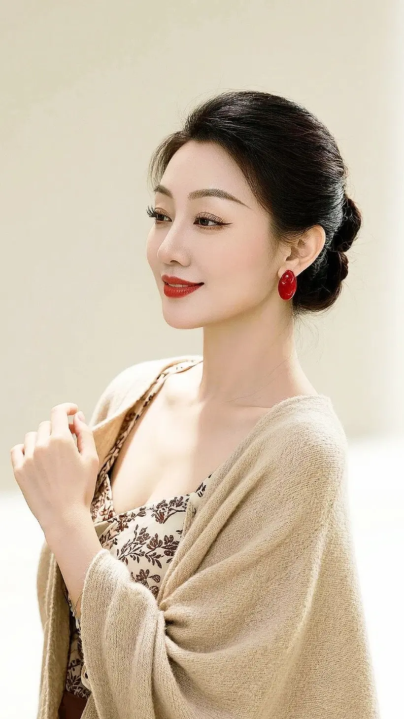 AI中式披肩写真 ai创作 广告分成玩法达人伙伴计划