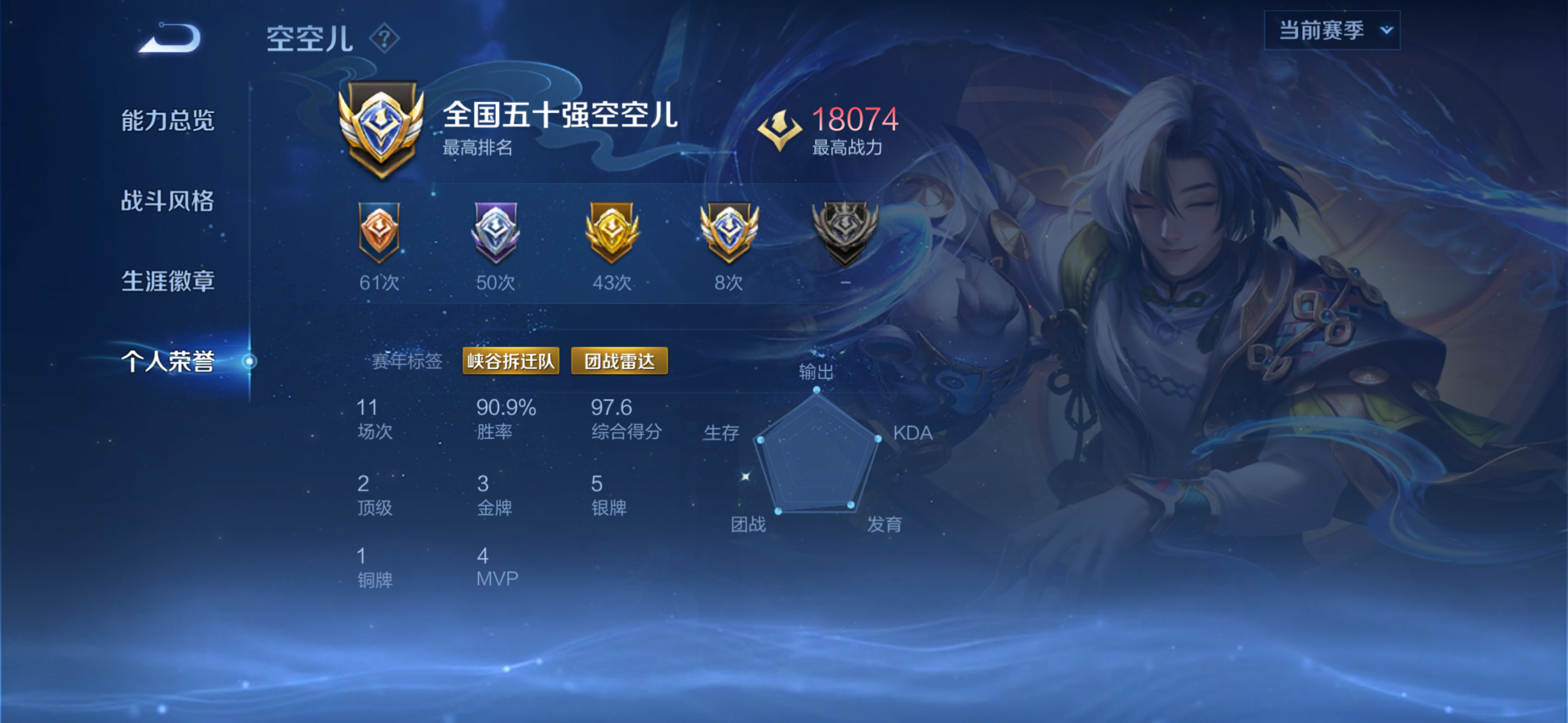 你走过的路,每一步都算数 【7.1晚间无畏巅峰赛】第一把 少司缘 胜 金牌🏅 
