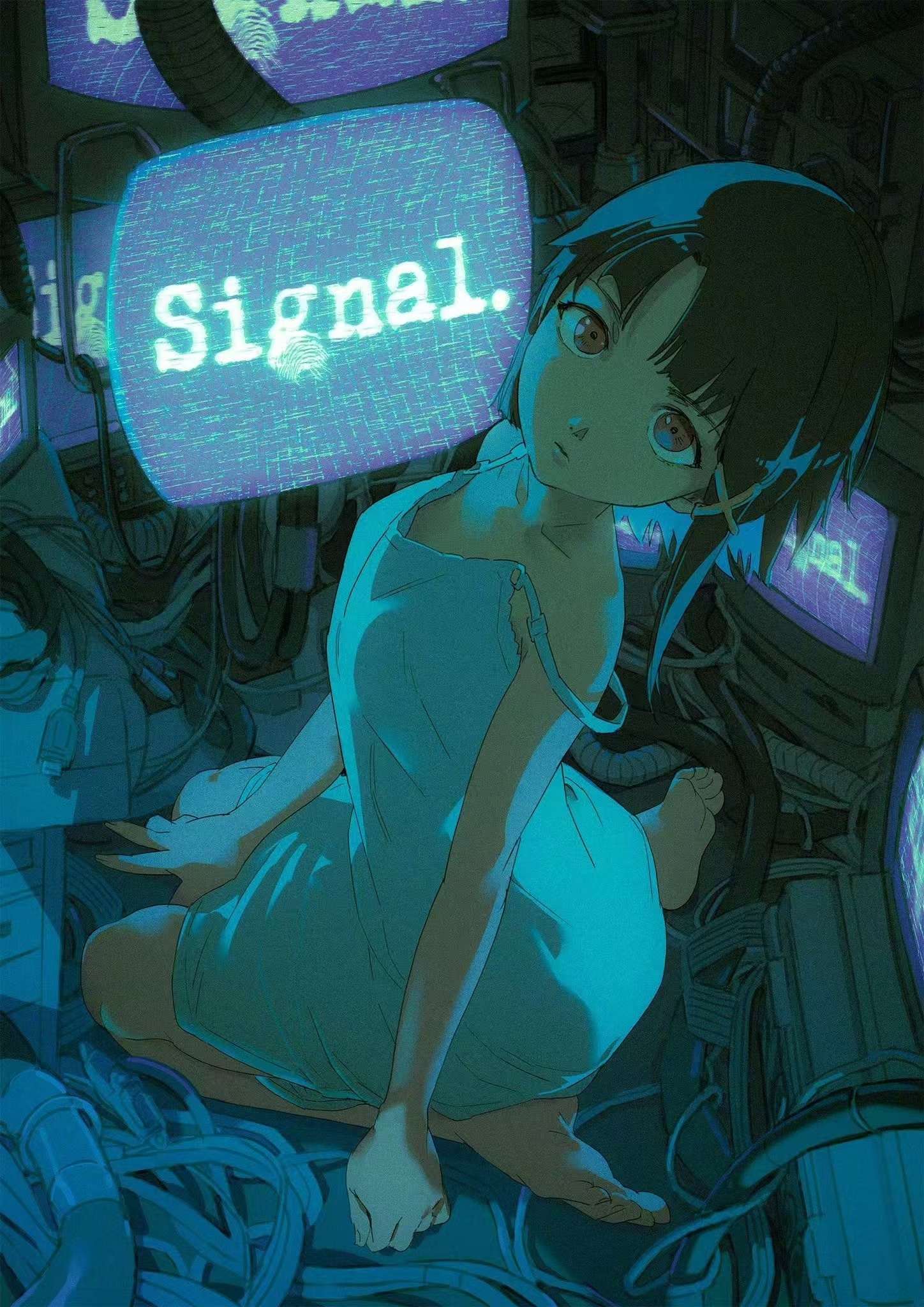 《玲音》官方认证的衍生游戏《 // signal.》将于4月30日发售。 ​​​