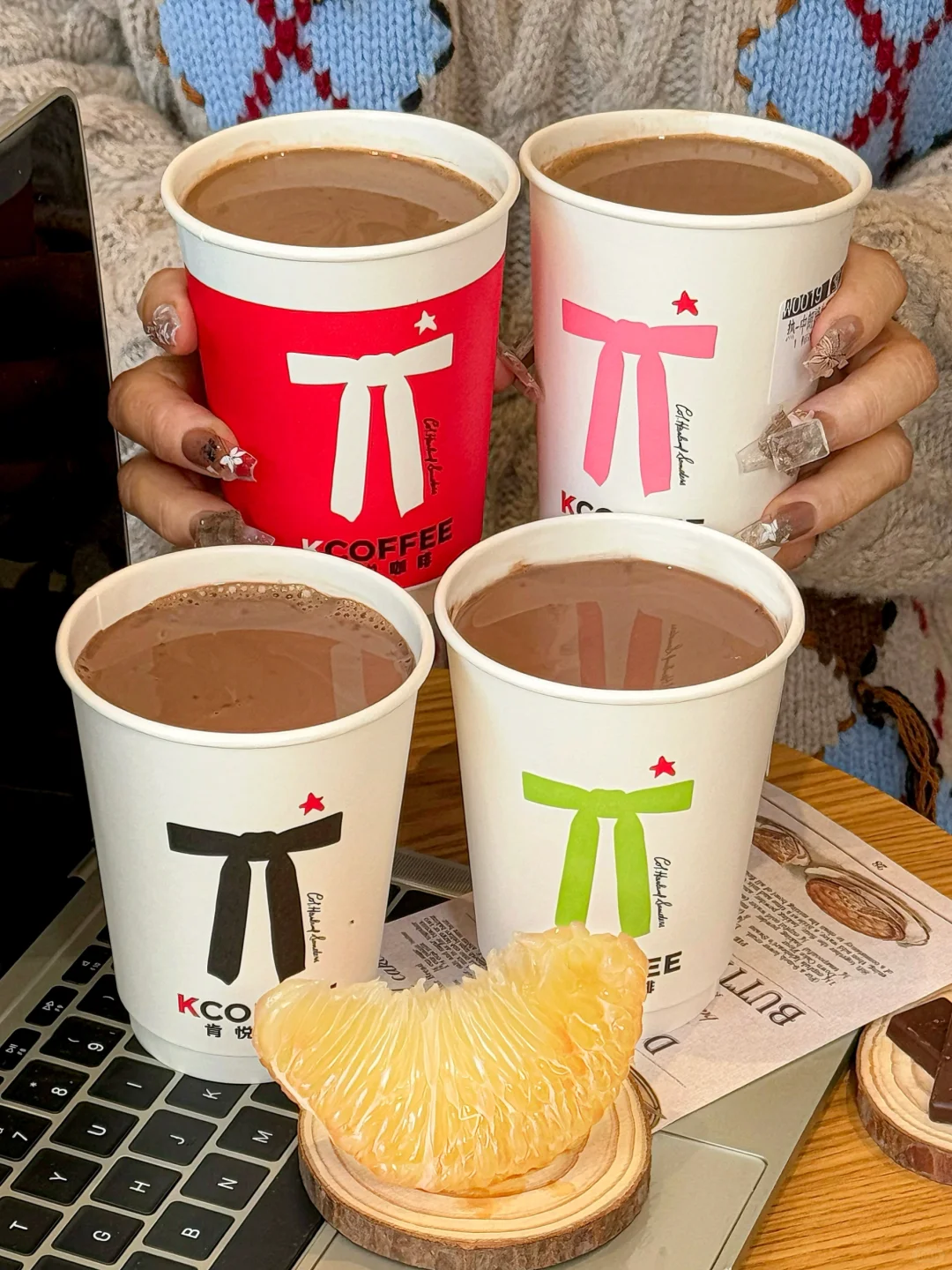 热巧咖啡大户！！年末就靠这几杯续命。。。