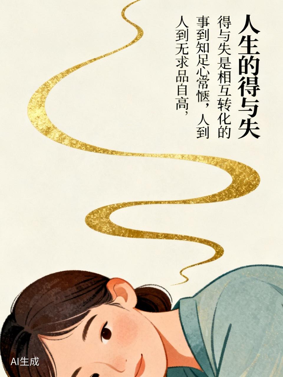 人生的得与失该怎样看待? 人生的得与失，就像硬币的两面，紧密相连。现实中，很多人