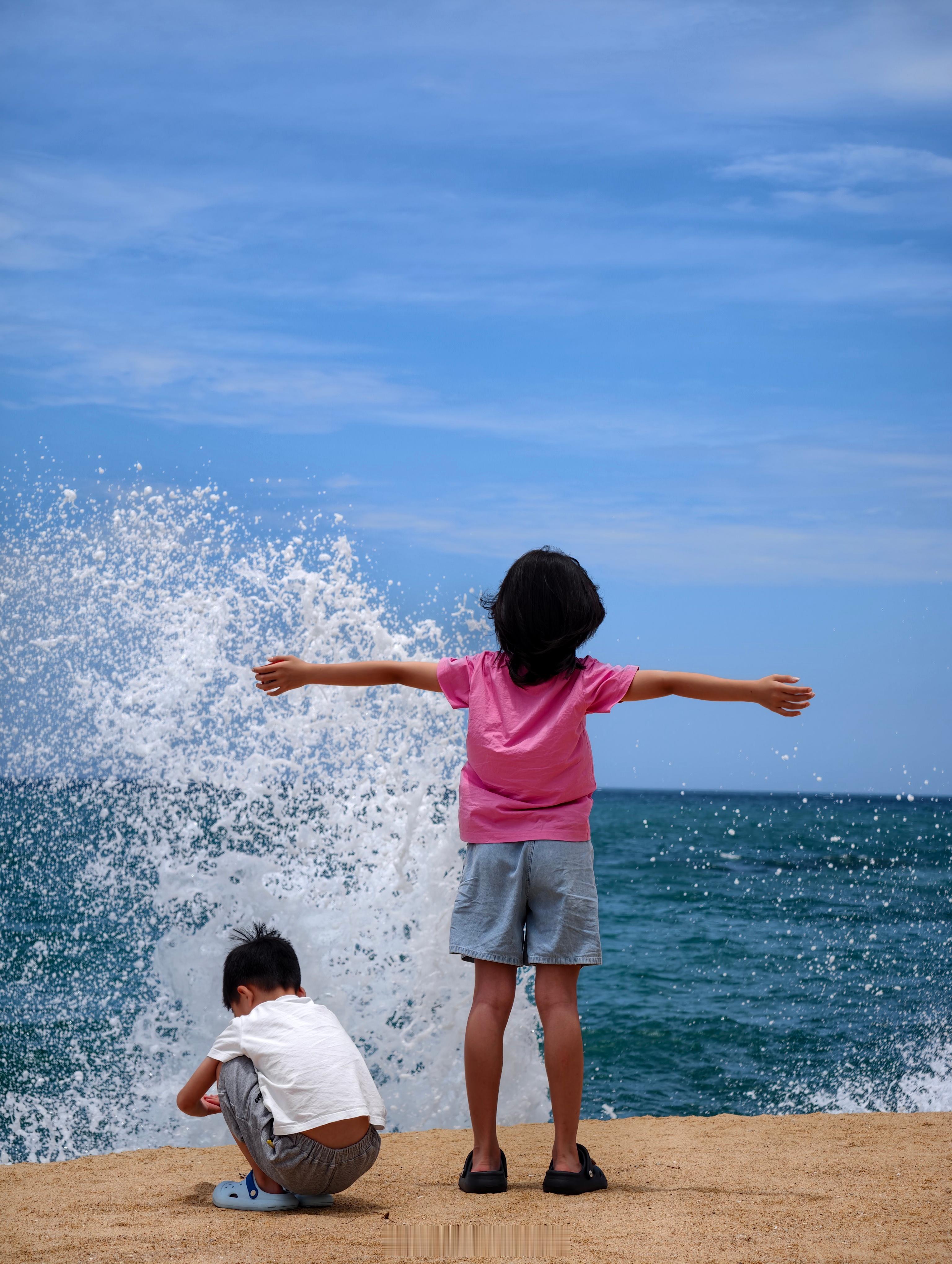 美丽大海，魅力万宁俺老洪来也我感脚这海南岛比大北京还凉快西西出街 陵水·分界洲岛