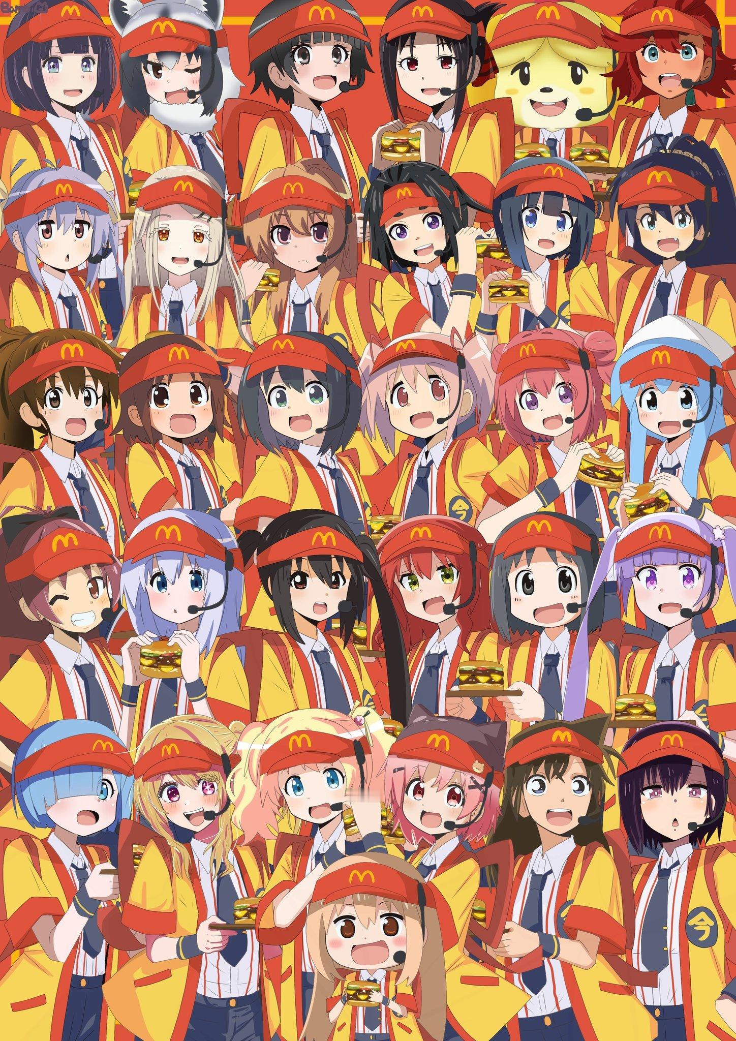 终末之时已至，不如来多吃几个汉堡吧！X：bambi2000line 